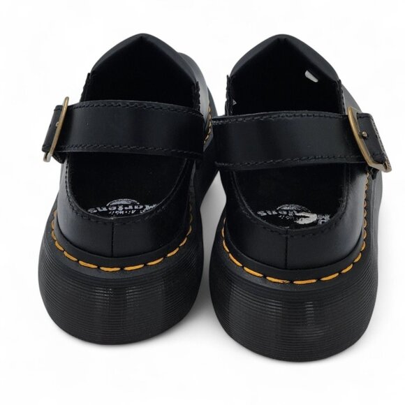 Dr. Martens Laketen Mens Leather Slingback Buckle Platform Mules Size 12  Black - Picture 6 of 10